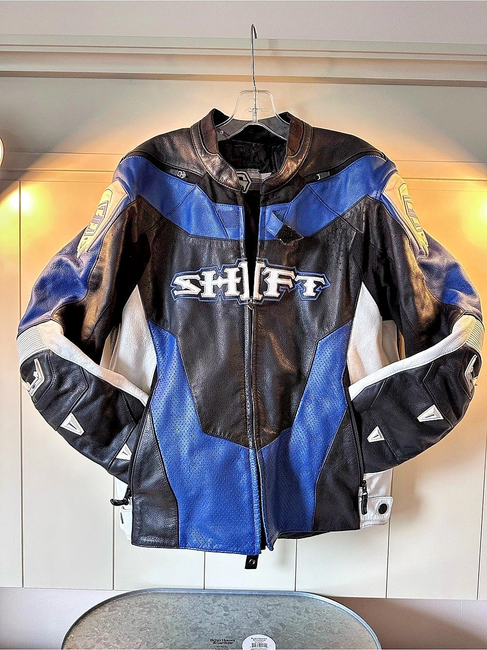 SHIFT Advanced Technology Superior Room Color Block Motorcycle Jacket Large Like